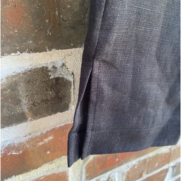 Crown Linen Designs  Wide Leg Classic Capri pant XS - Picture 3 of 10